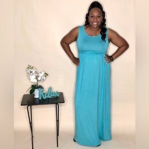 Serene Maxi Dress (Mint)